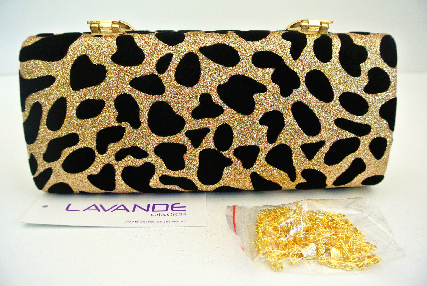 NEW FASHION LEOPARD Clutch Evening Bag Party Bag