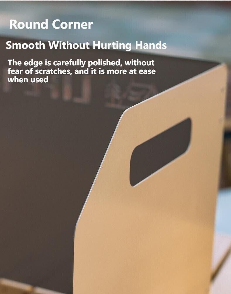 Outdoor Portable Thickened Collapsible Windbreak Camping Stove Head Polytunnel