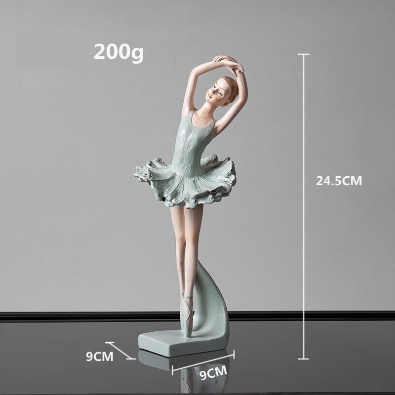 Fresh Birthday Table Gift Idea Resin Decoration Dance Ballet Girl Figurine