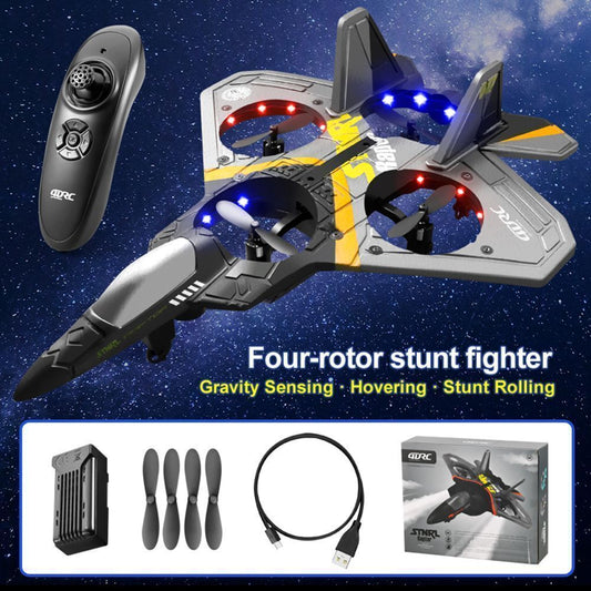 Kid Boy Gift Toy V17 Foam Drone Glider Plane Remote Control Airplane RC Glider