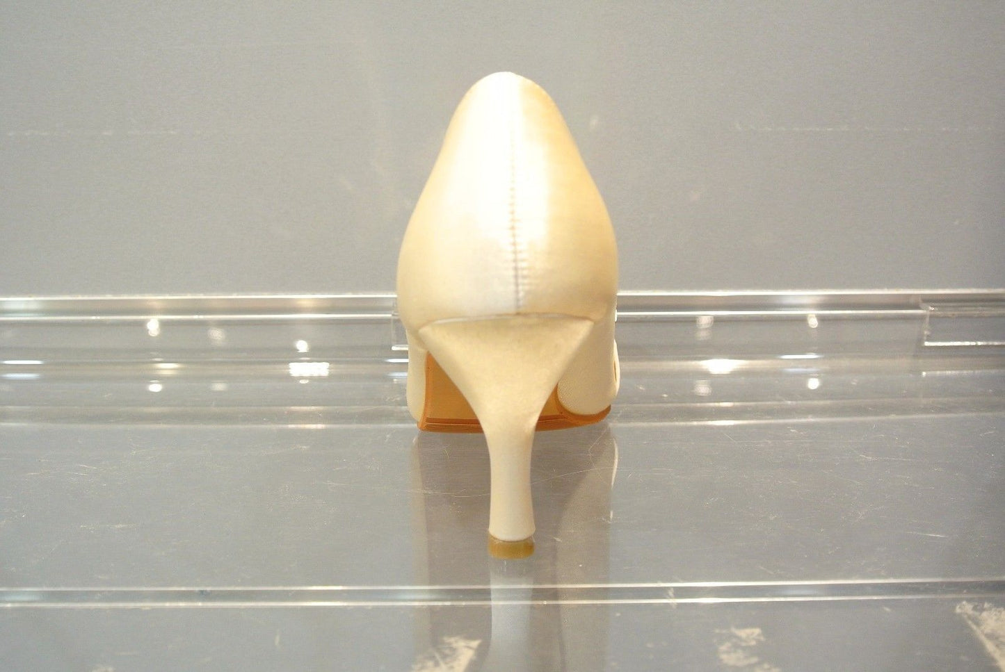 New Fashion Women Shining Ball Ventilate Mid Heel Party Wedding Work Date Shoes