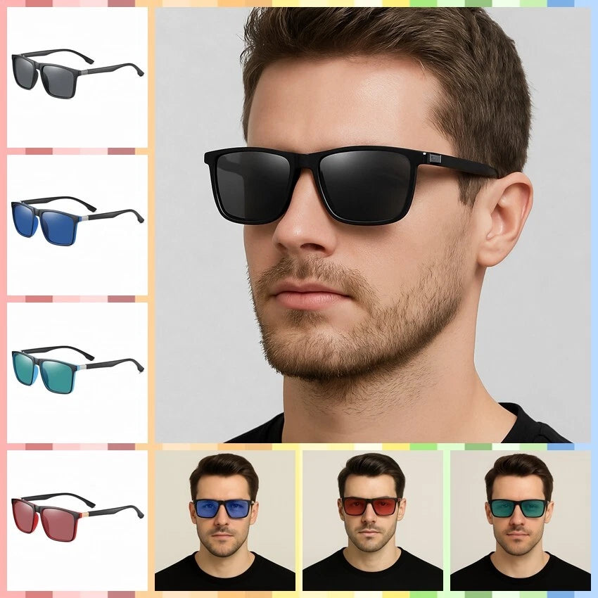 Men's Lightweight Polarized Anti-Slip UV400 Stylish Driving & Outdoor Sunglasses # 3320
