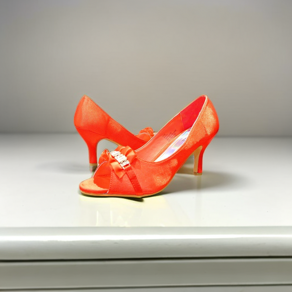 New Fashion Women Shining Ball Ventilate Mid Heel Party Wedding Work Date Shoes