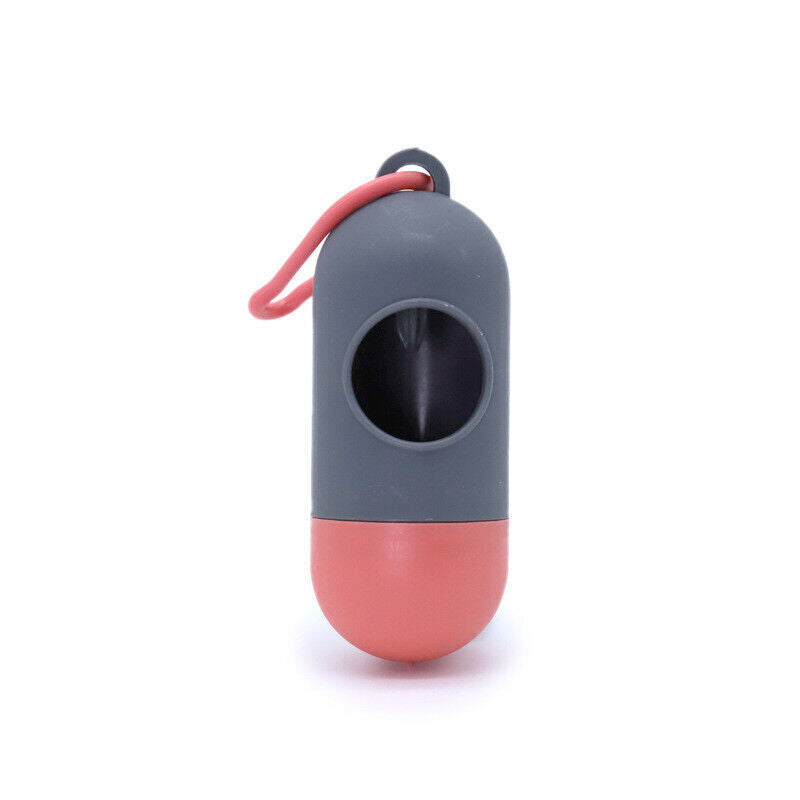 Pet Poop Bag Dispenser Waste Disposable Clean Poo Holder Pick-Up Puppy Garbage