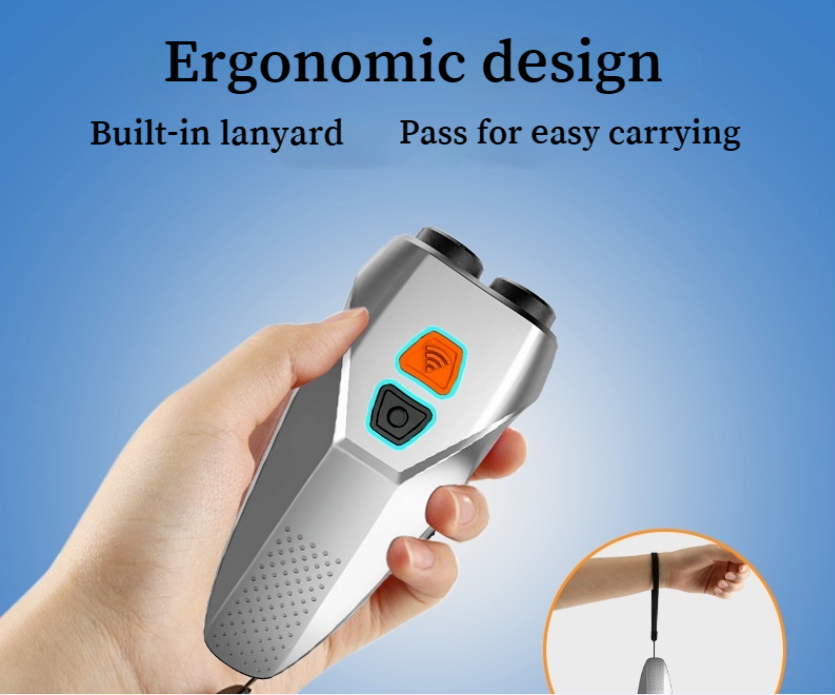 Dual Probe Ultrasonic Dog Repeller Anti-barking Device High Power Expeller