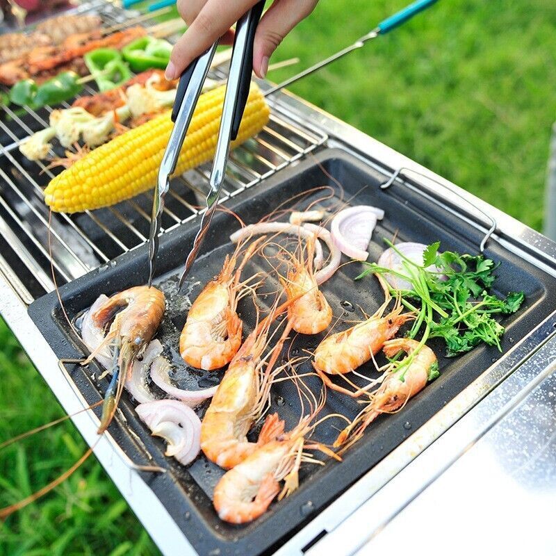 Outdoor Barbecue Tools Accessorie Stainless Steel Food Clips Bakery Bread Clips