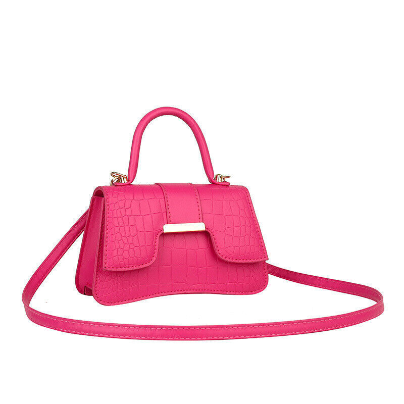 Fashion Women's Crocodile Print Simple Commuting Handbag Shoulder Crossbody Bag