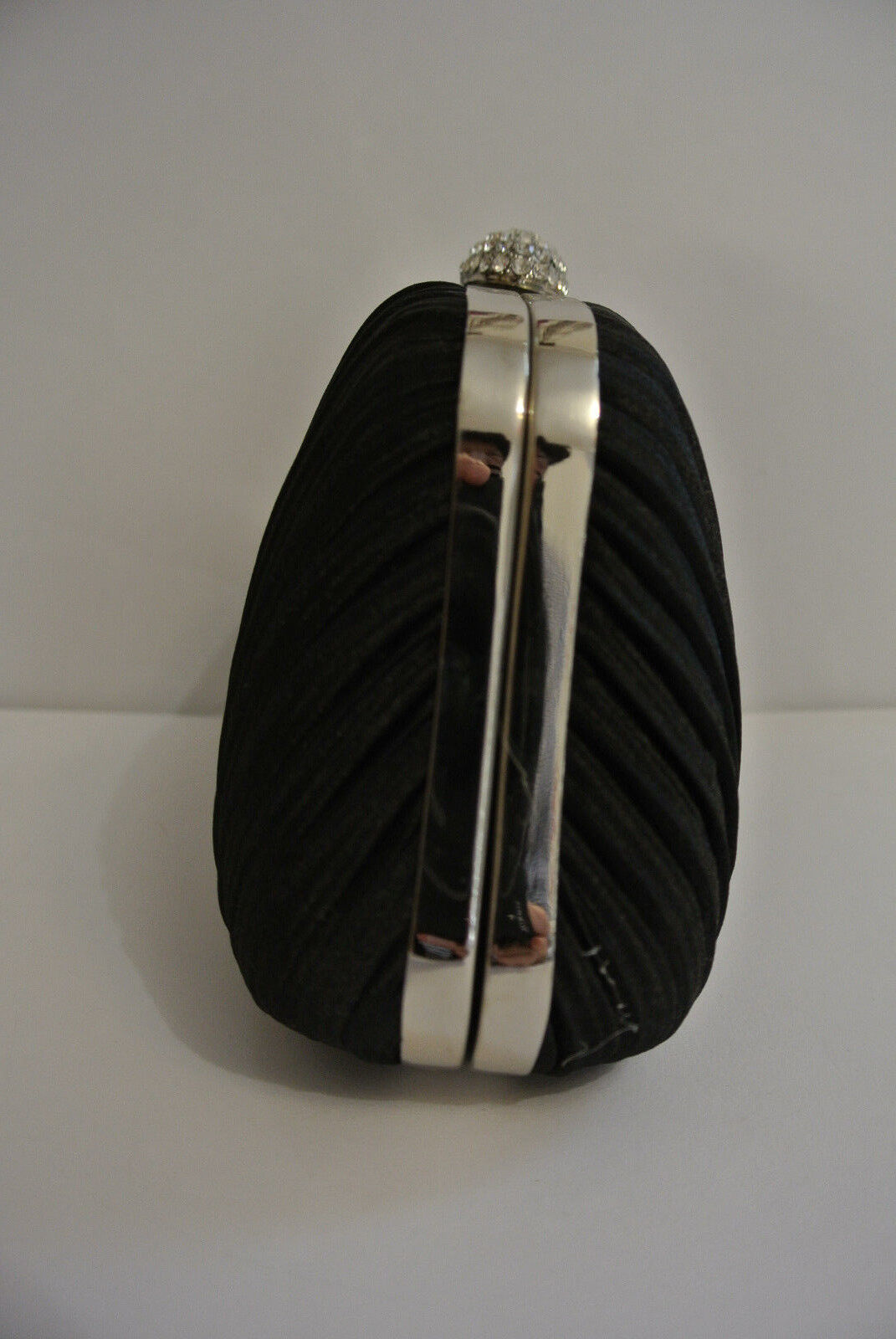 NEW Shining Satin Ladies Evening Clutch Bag Wedding Bridal Chain Handbag Wallet