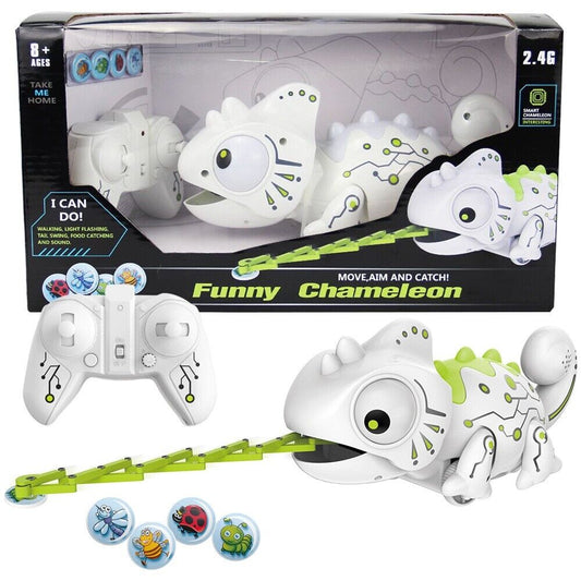 Remote Control Chameleon with Sound Effect Intelligent Machine Pet Creative Toy