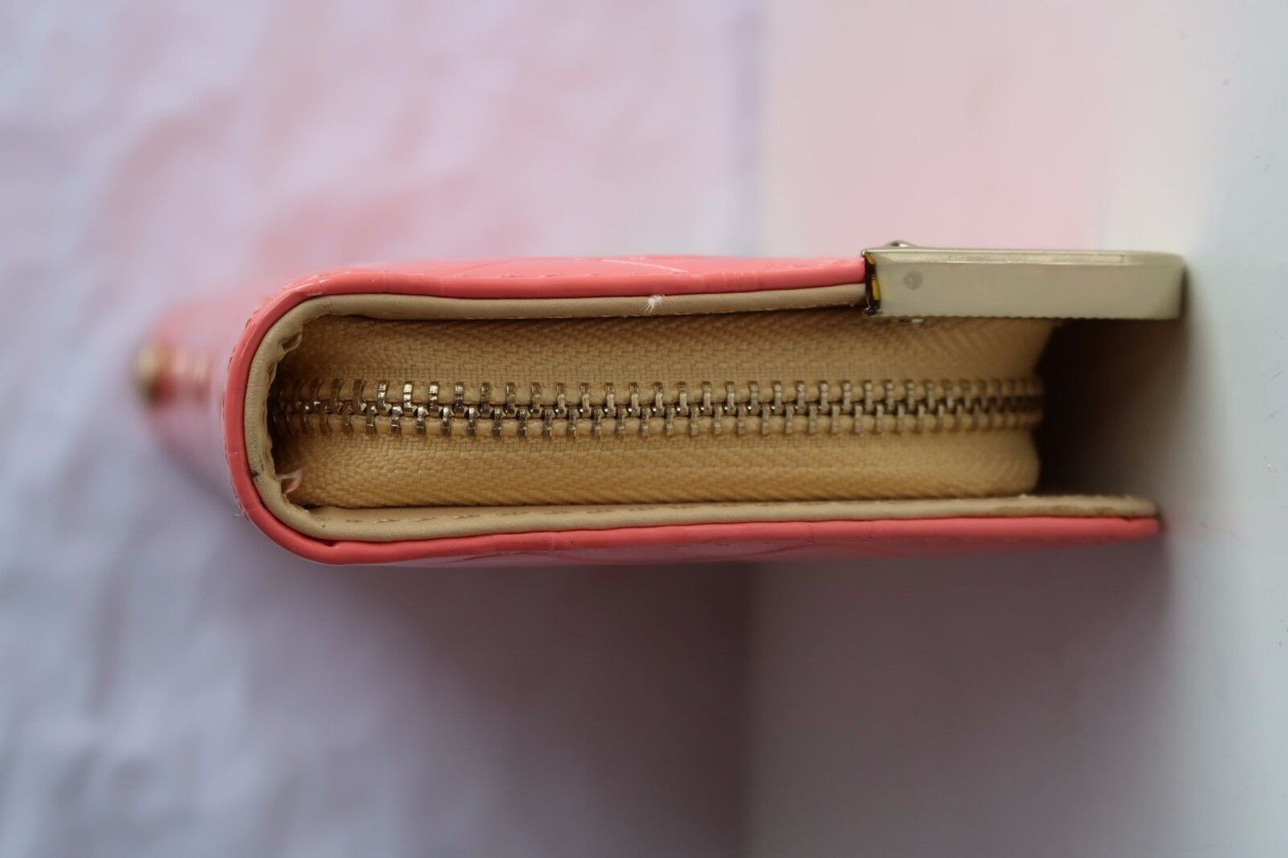 NEW Women Fashion Patent Wallet Zip Around Case Purse Wallet Lady clutch GIFT