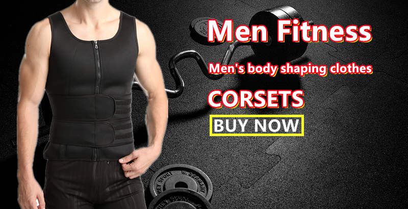 Men Slimming Compression Body Shaper Waist Trainer Sauna Sweat Tank Tops Vest