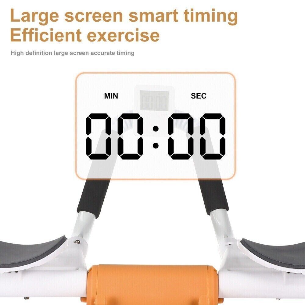 Automatic Rebound Wheel Roller Abdominal Ab Fitness Training Anti Slip Equipment