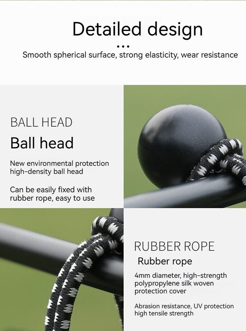 Outdoor Canopy Fixed Bind Elastic Cord Ties Elastic Ball Rubber Bands Tent Clips