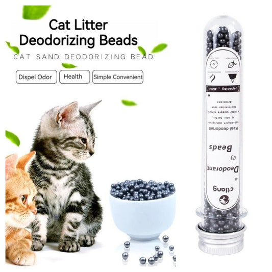 Pet Cat Deodorizer Freshness Activated Carbon Absorption Beads Pet Supplies