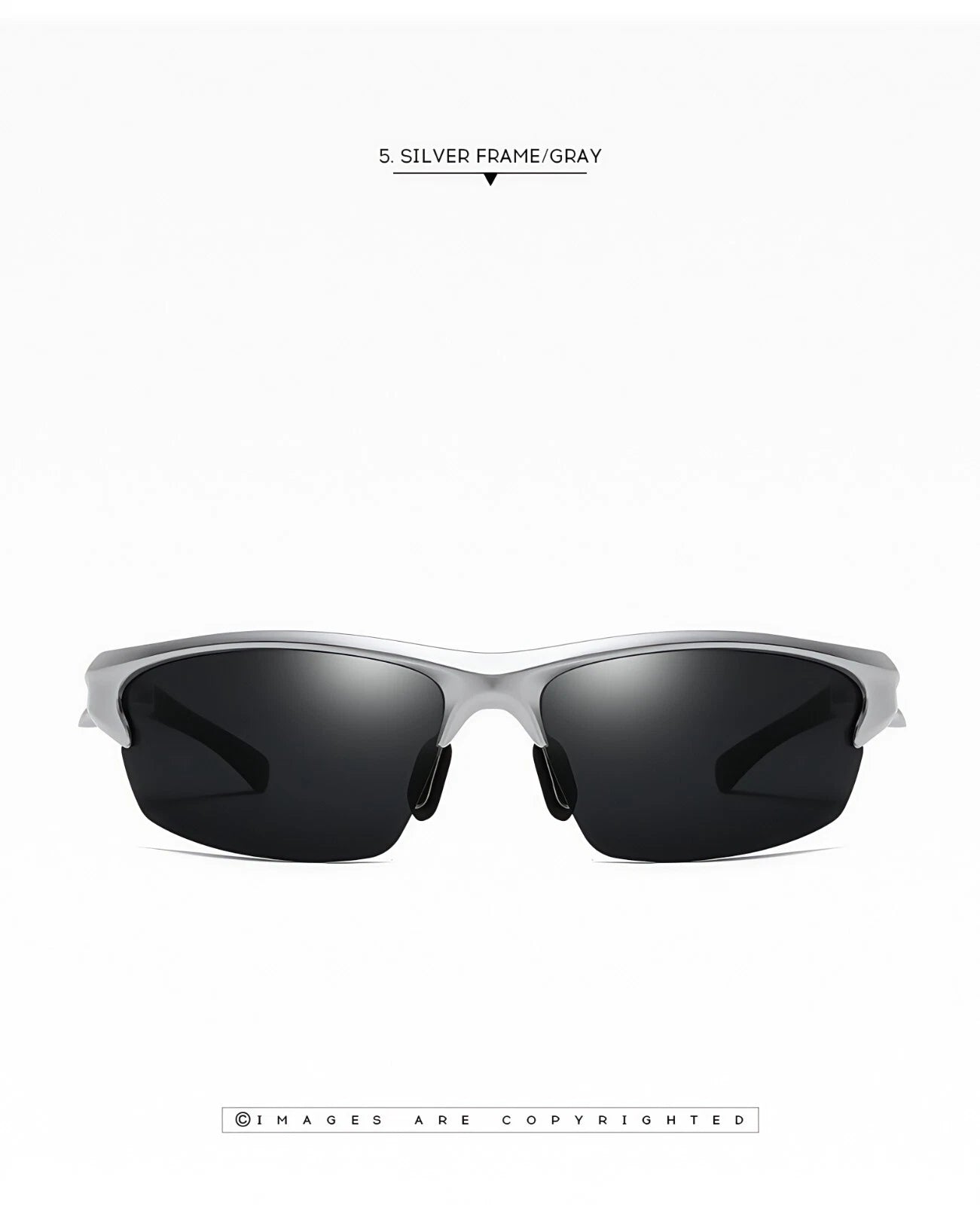 Men's Polarized Wrap Around Sports Sunglasses Running Driving Outdoor Activities # 6916