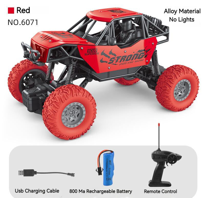 Charge High Speed Racing Alloy Remote Control Buggy Electric Light Car Toy