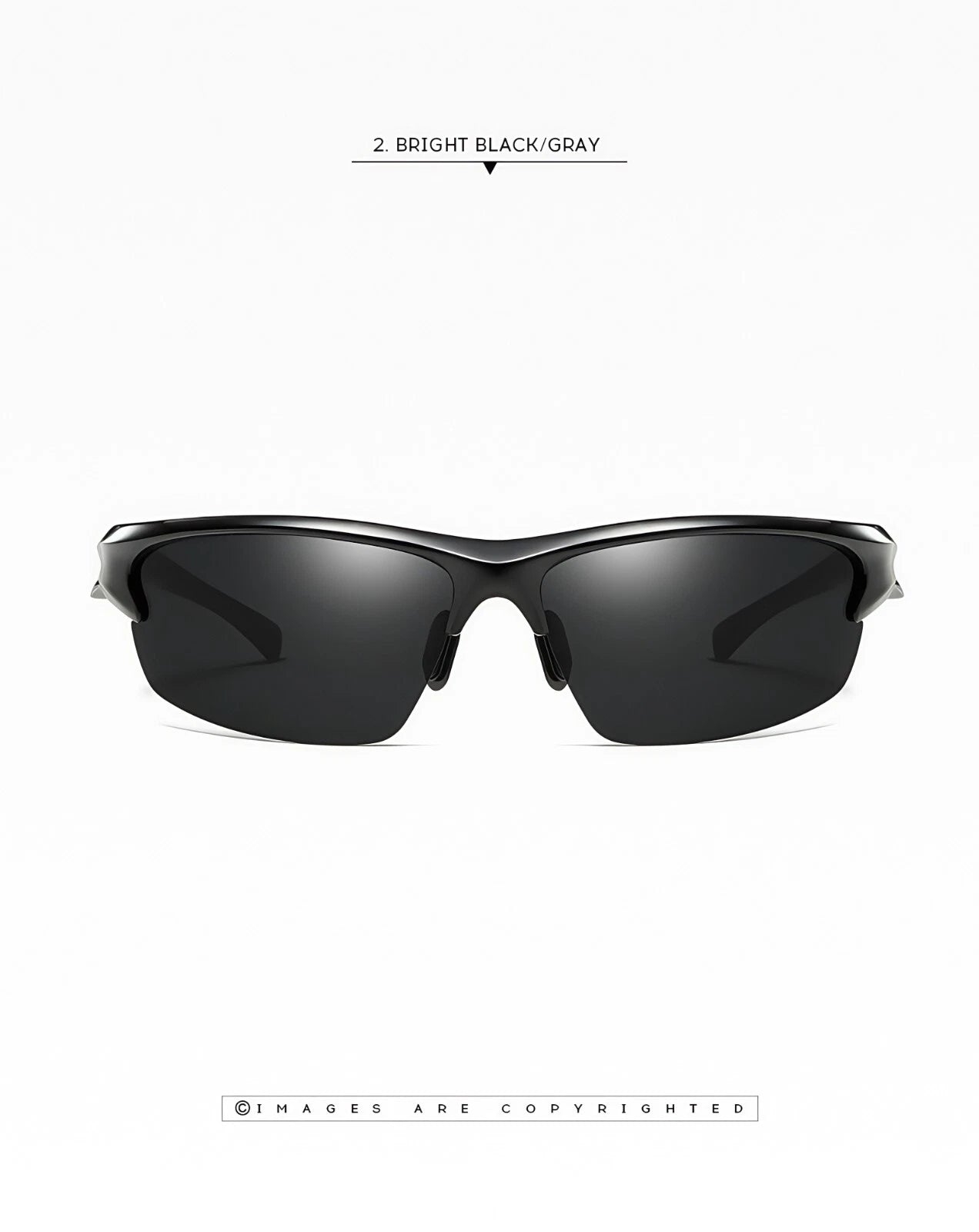 Men's Polarized Wrap Around Sports Sunglasses Running Driving Outdoor Activities # 6916