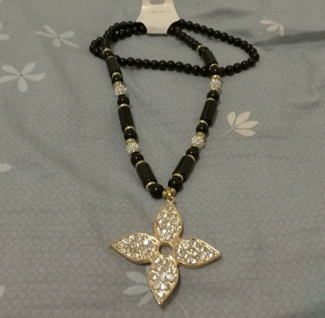 New Women Rhinestone Chain Crystal Necklace Pendant Lady's Fashion Jewelry