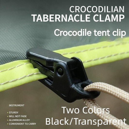 Windproof Fix Tent Additional Pull Point Outdoor Camping Tent Crocodile Clips