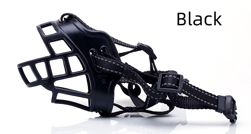 New Pet Muzzle Anti-Biting Chewing Licking Adjustable Breathable Dog Muzzle