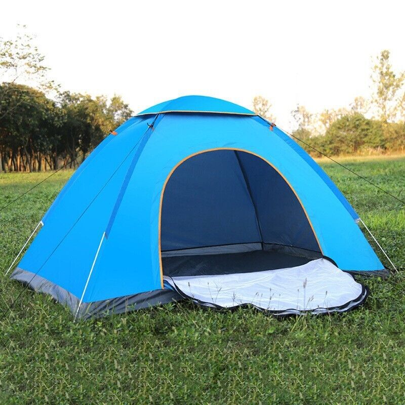 Light Stable Camping Speed Off Rain Proof Outdoor Beach Portable Blue Tent