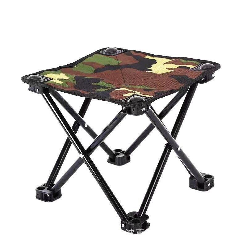 Outdoor Folding Fishing Stool ultralight Backless Camping Picnic Carry-on Chair