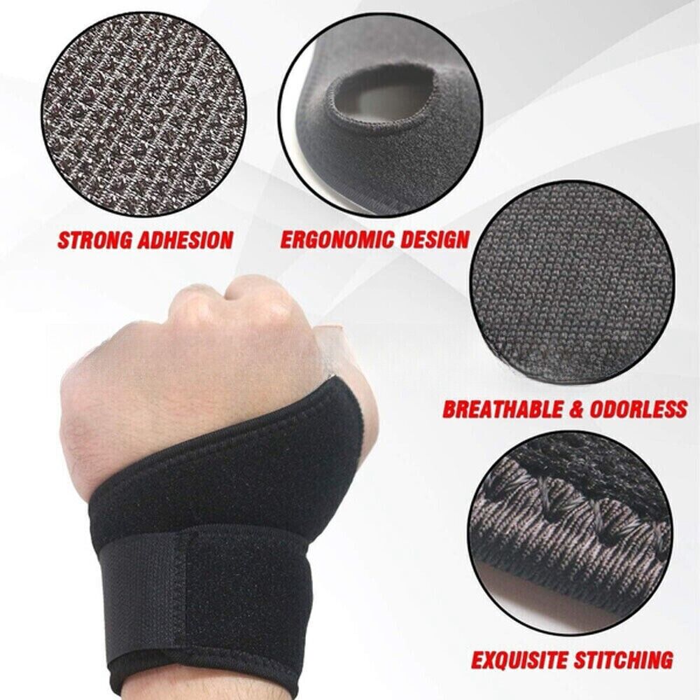 Unisex Adjustablet Wrist Brace Immobiliser Anti Sprain Sport Fitness Basketball