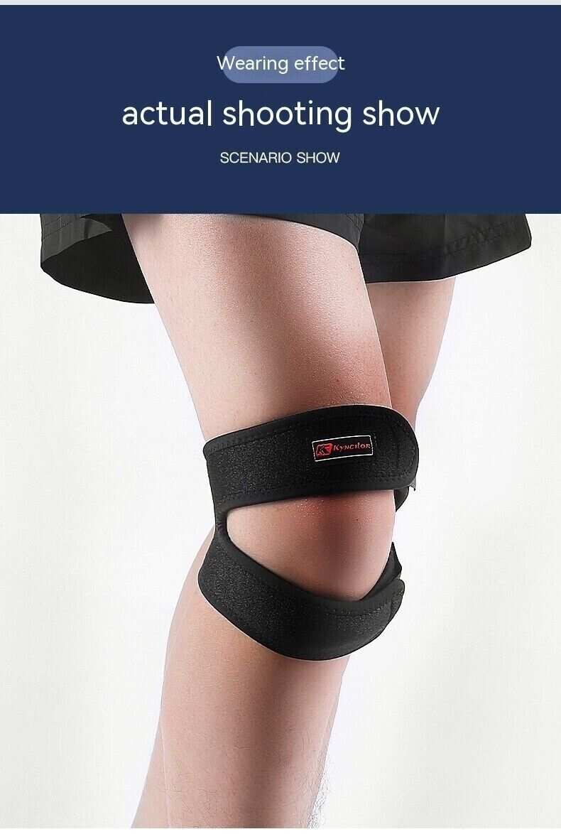 Sports Shock-absorbing Patellar Band Knee Pads Leg Guard Fitness Protective Gear