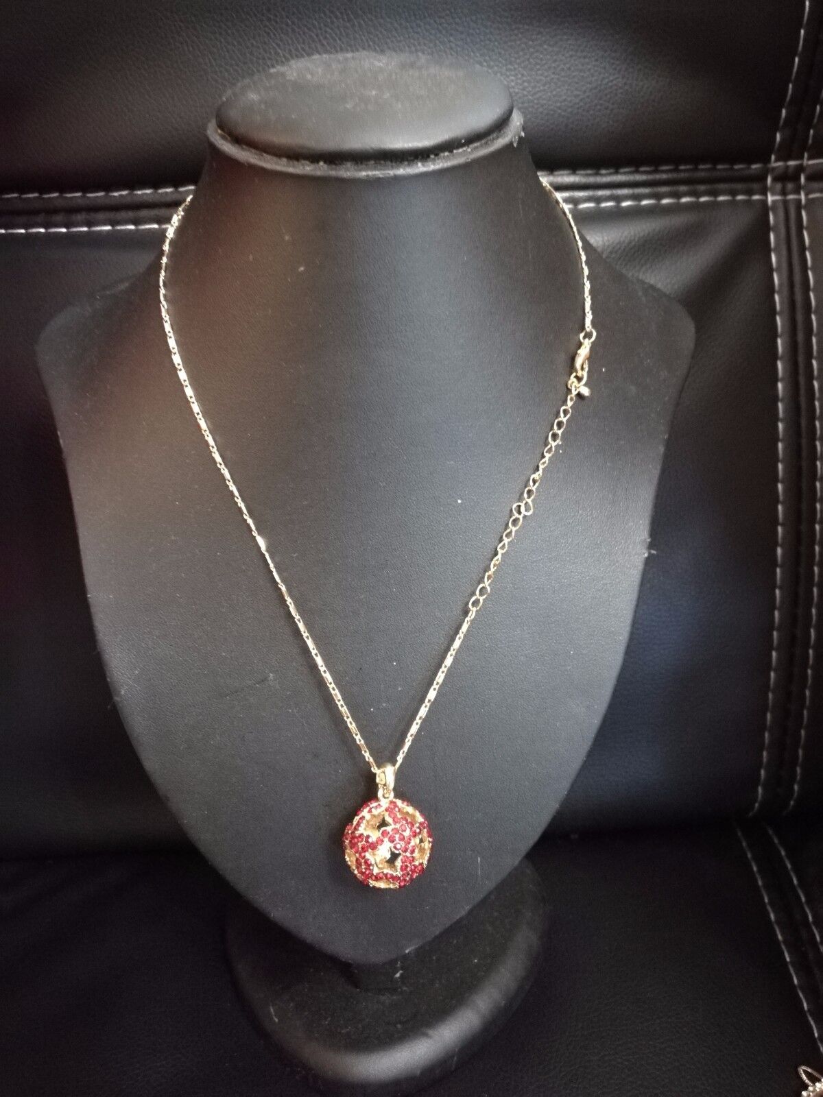 New Women Rhinestone Chain Crystal Necklace Pendant Lady's Fashion Jewelry