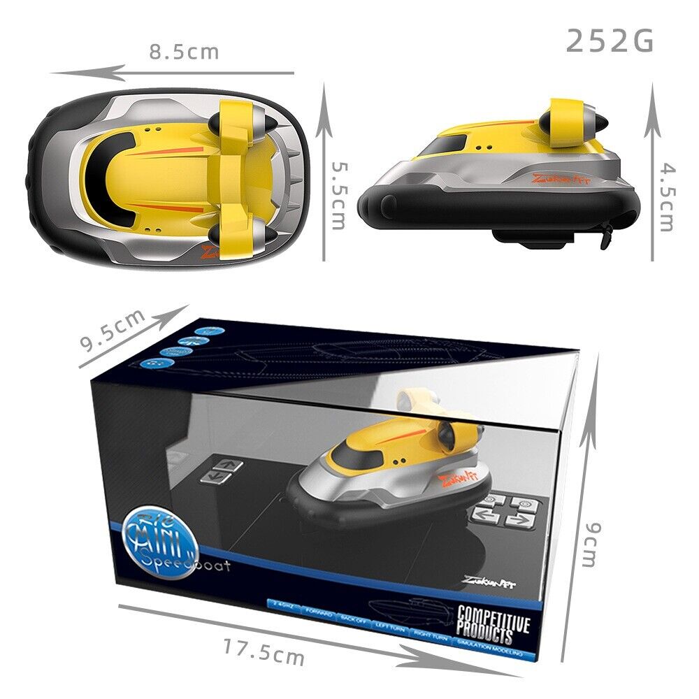 2.4G Children Mini Boat Kids Hovercraft Gift Pool Beach Outdoor Sports Toys Gift