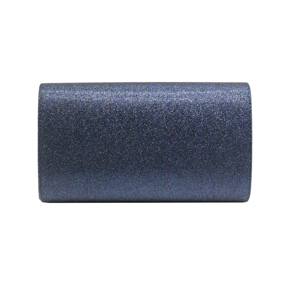 Shining Flip Magnetic Ladies Evening Clutch Bag Wedding Bridal Chain Handbag