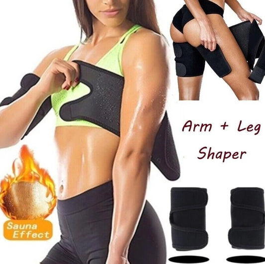 Unisex Arm Trimmer Sweating Arm Leg Shaper Fat Burner Belt Workout Weight Loss