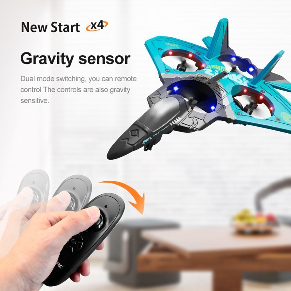 Kid Boy Gift Toy V17 Foam Drone Glider Plane Remote Control Airplane RC Glider
