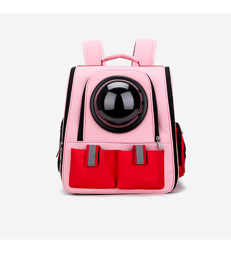 Pet Outdoor Portable Breathable Backpack Cat Dog Space Capsule Shoulder Bag