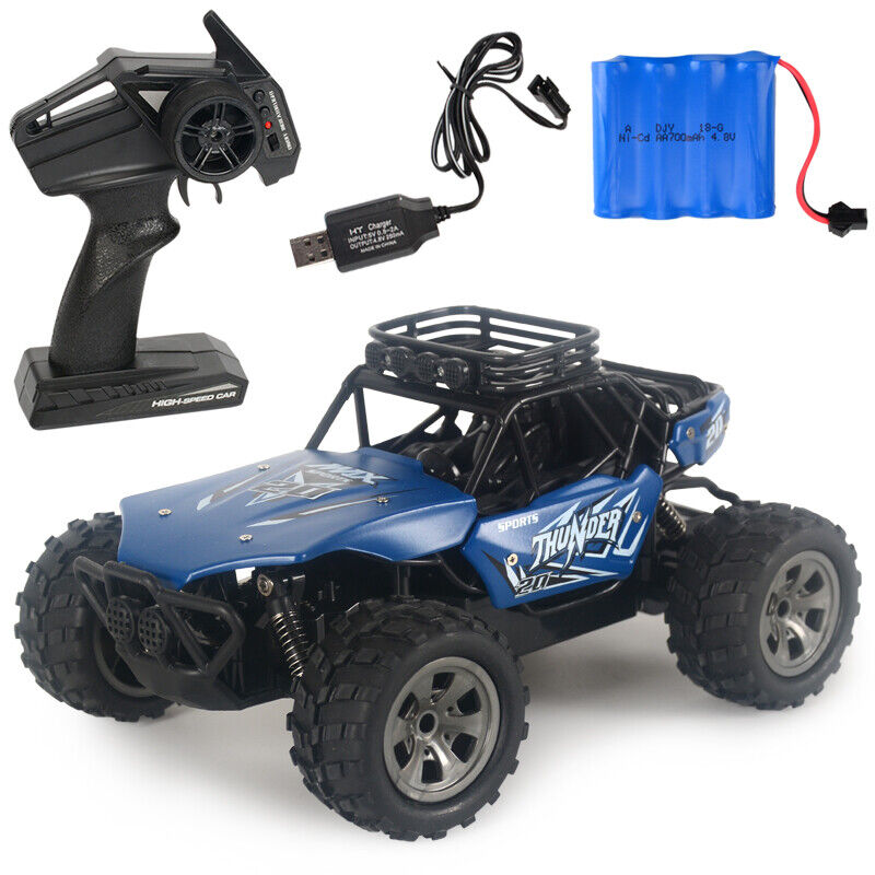 RC Car Racing Toy Remote Control 1/18 Big Foot off Road Monster Truck Toy Gift