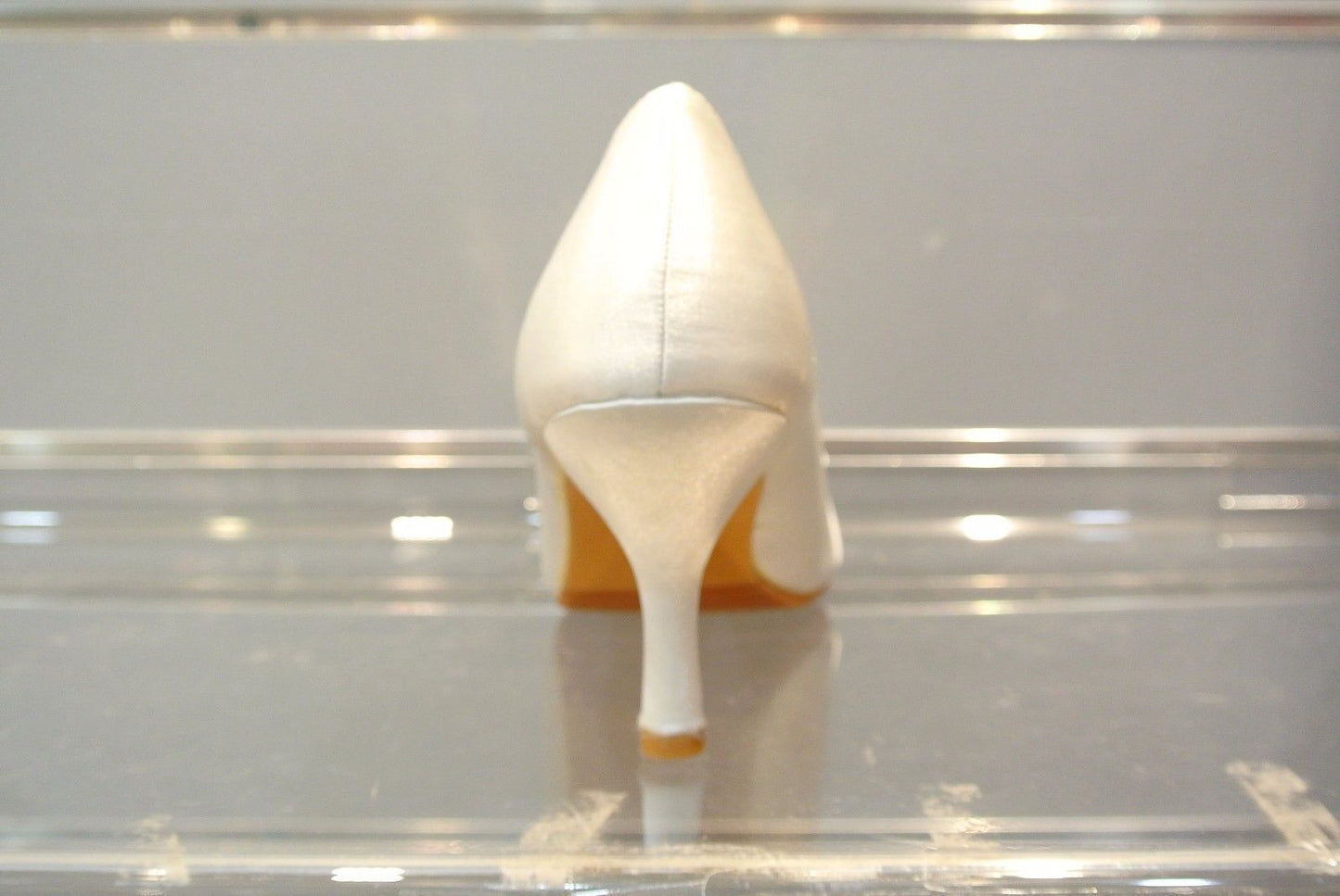 New Fashion Women Shining Ball Ventilate Mid Heel Party Wedding Work Date Shoes