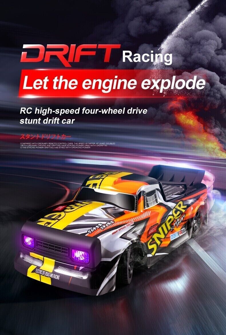 RC 4WD High Speed Housepower Drift Stunt Vehicle Boy's Off Road Toy Racing Car