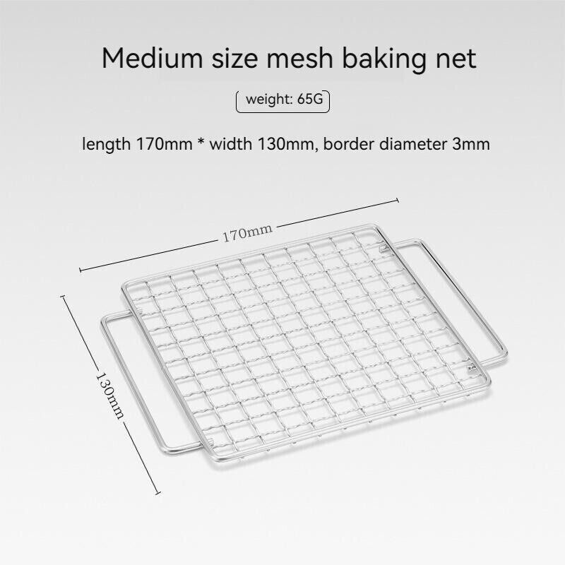 Outdoor Camping Mini Fold Wood Burner Stainless Steel Grill BBQ Picnic Charcoal