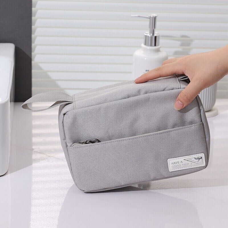 Portable Zip Hangable Toiletry bag Travel Cosmetic Organizer Storage Makeup Bag