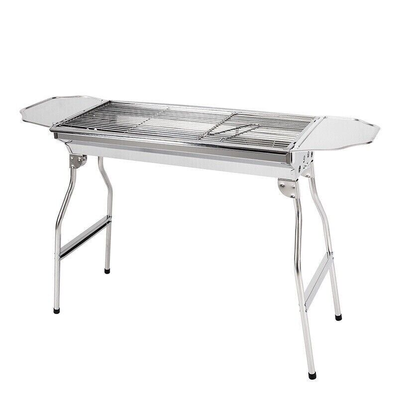 Outdoor Home Durable Tools Thick Stainless Steel BBQ Net Camping Cooking Grill