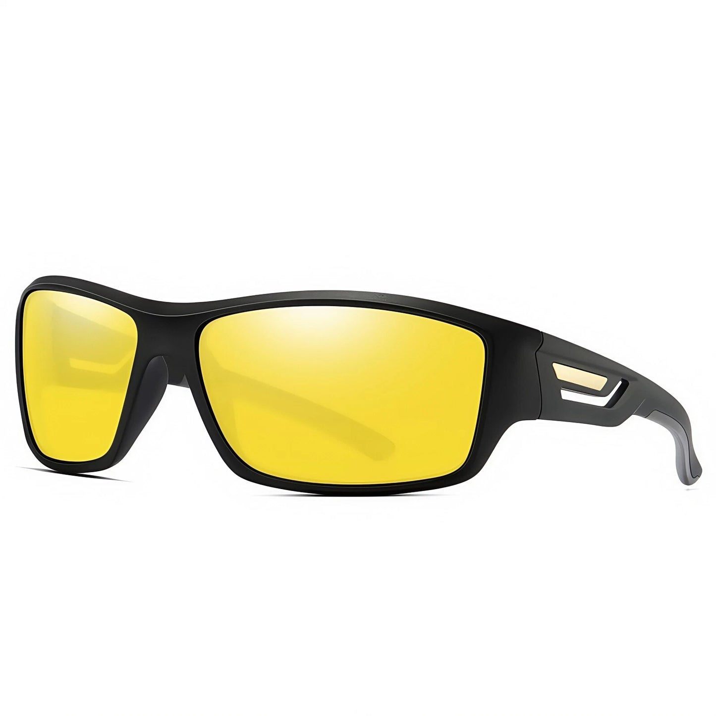 Men Polarized Sports Sunglasses Lightweight Wrap Around Shades Driving Cycling # 201909