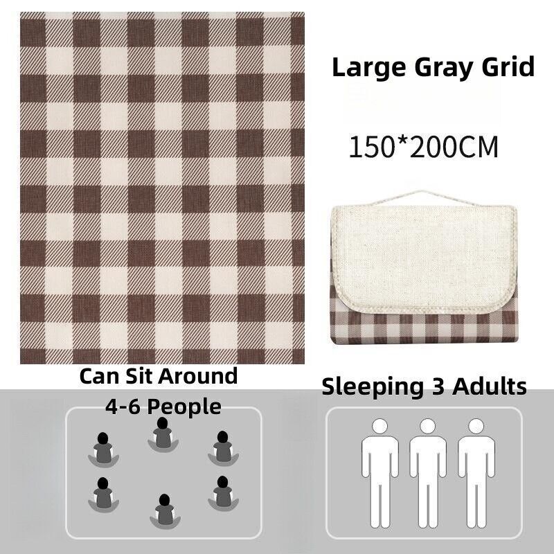 Outdoor Thickened Waterproof Portable Foldable Lawn Park Beach Party Picnic Mat