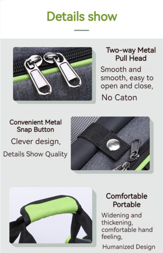 Portable Breathable Comfort Tote Travel Pet Carrier Large Bag Shoulder Cage