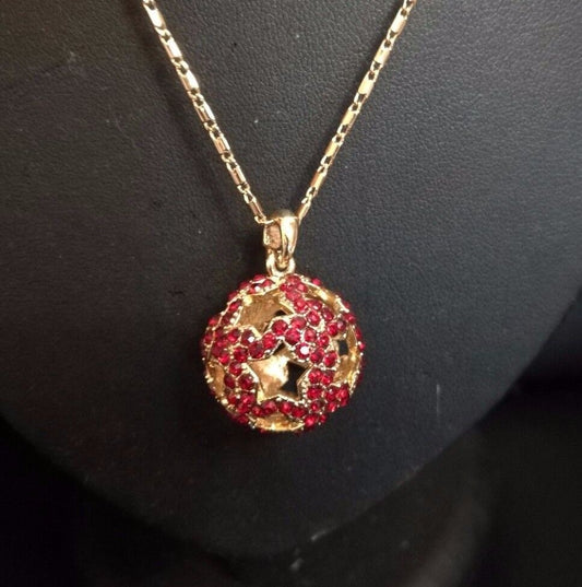 New Women Rhinestone Chain Crystal Necklace Pendant Lady's Fashion Jewelry