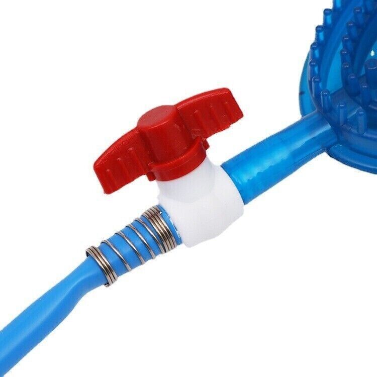 Pet Cleaning Massage Brush Silicone Bathing Spray Glove Oval Shape Shower Tool