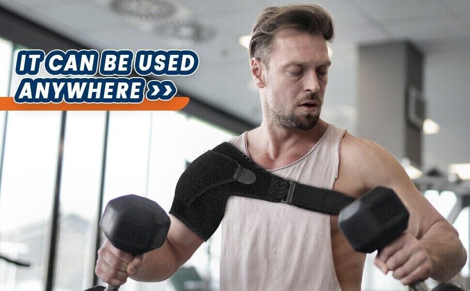 Anti-strain Fitness Sports Taping Protection Adjustable Single Shoulder Strap