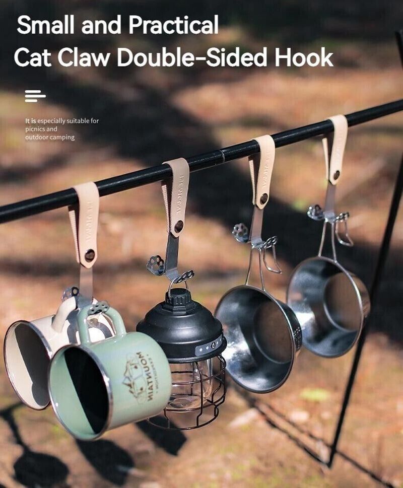 Multifunctional Portable Reusable Stainless Steel Detachable Cat Claw Hook