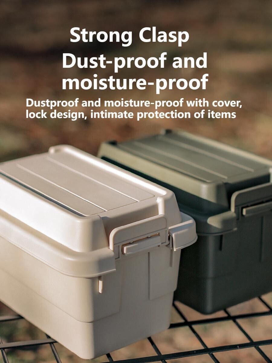 Outdoor Desktop Mini Storage Sundries Box Organizer Camping BBQ Tool Organizer