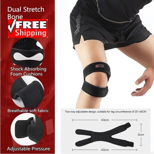 Sports Shock-absorbing Patellar Band Knee Pads Leg Guard Fitness Protective Gear