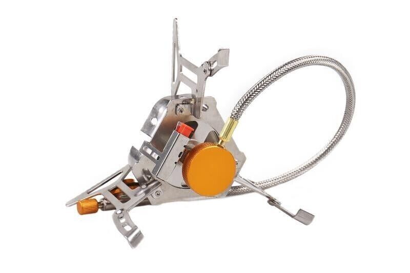 New Outdoor Portable Camping Stainless Steel Picnic Windproof Gas Stove Head